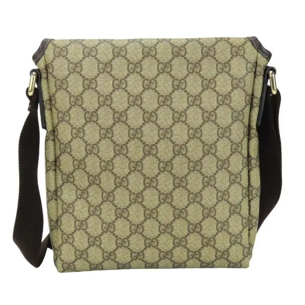 GUCCI Brown Leather Shoulder Bag - Picture 3 of 11